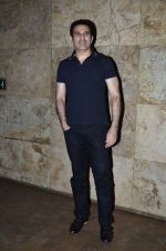 Parmeet Sethi snapped at a screening in Lightbox on 10th Sept 2014